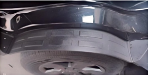 Rear door mud flap for Jetour T2