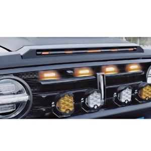 Yellow Grille Light And Hood / Bunnet Guard for Tank 300