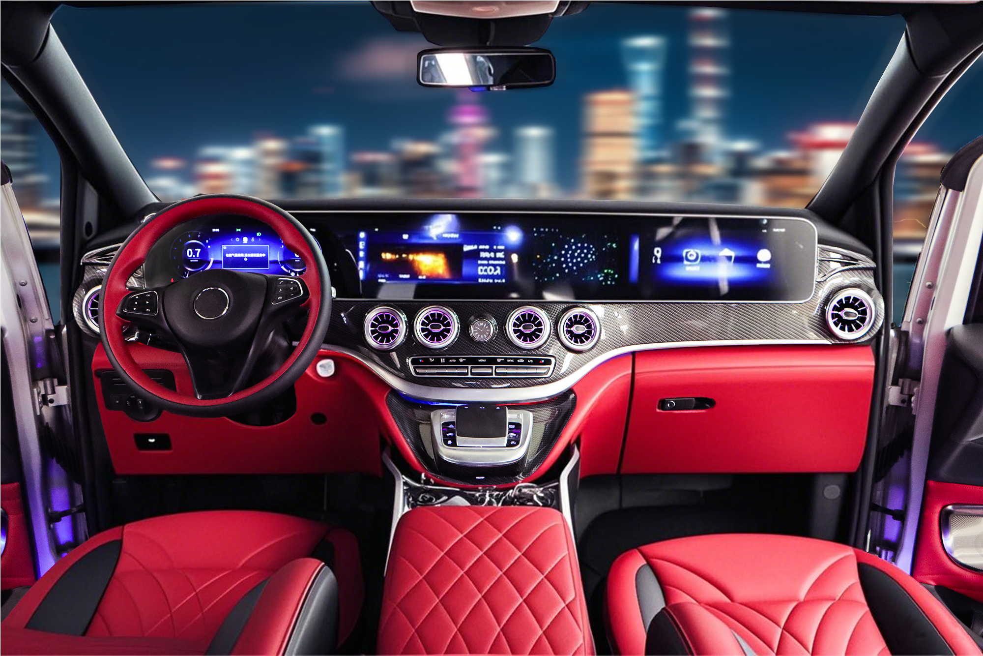 Mercedes-Benz Vito Modification: Redefining a Decade of Commercial Vehicle Soul with the Dashboard as the Core