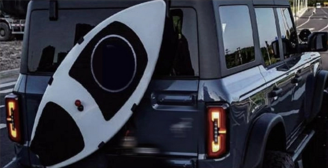REAR BUMPER SURFBOARD ASSY for Bronco 2021+