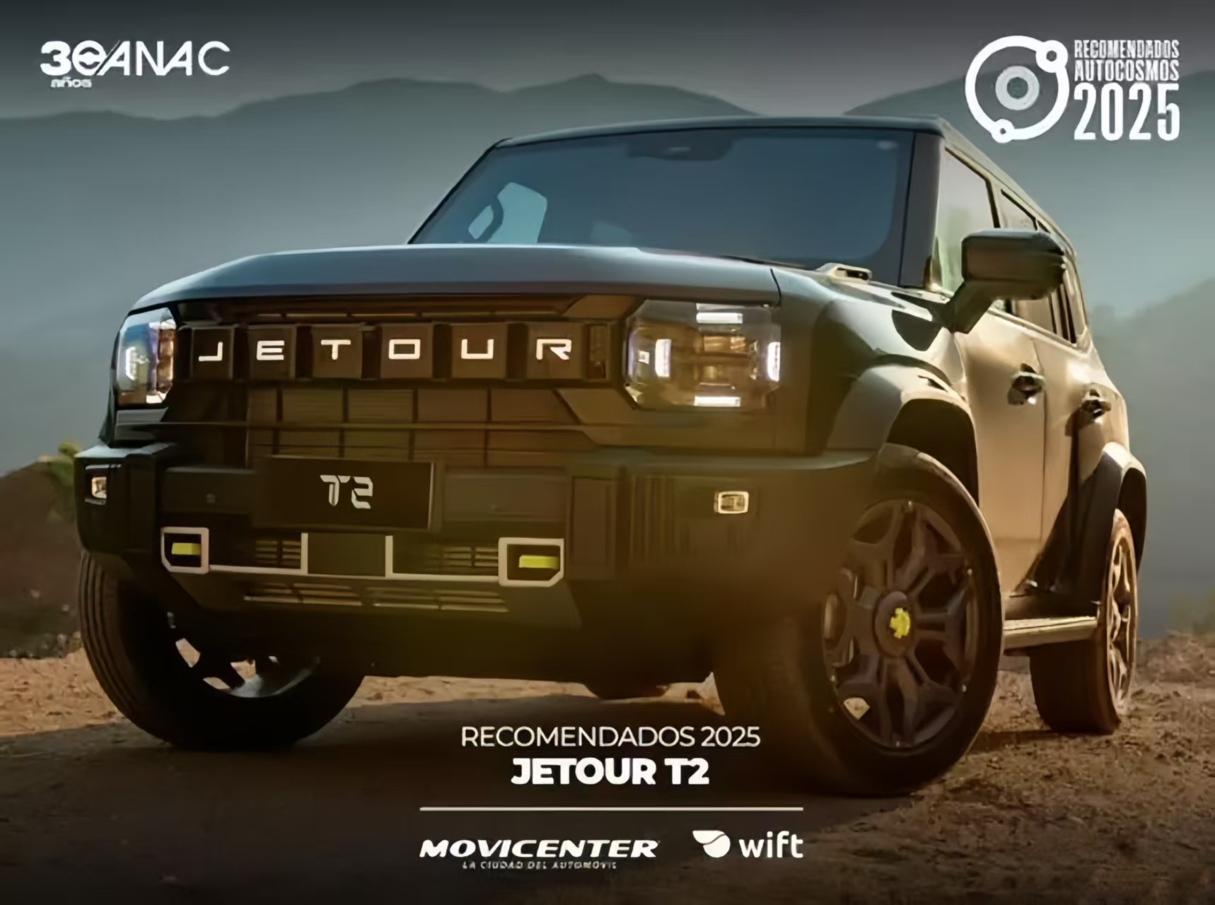 HANTOUR：The Jietu T2 won the SUV of the Year crown in Chile, continuing to write a new chapter of glory