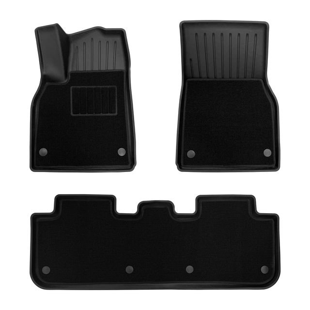 Floor Mats + Meinisi-style Floor Liners for Model Y
