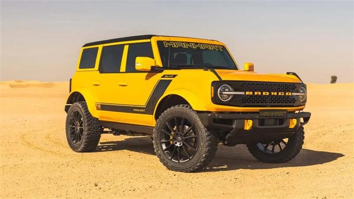 HANTOUR:The Cool Color Scheme of Manhart Modified Ford Bronco