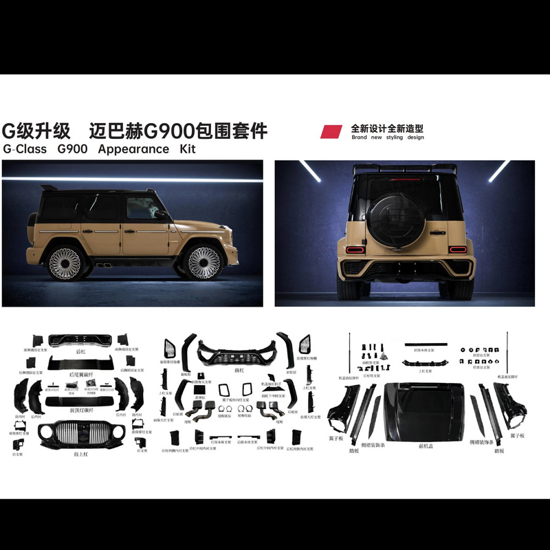 Auto Body Kits Maybach G-900,Designed for Mercedes G-Class Upgrades.Selena