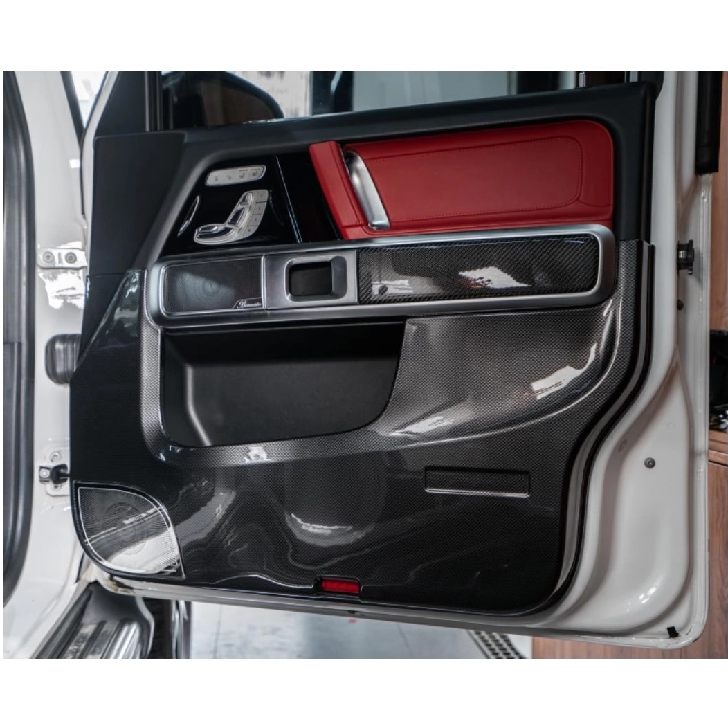Interior Carbon Fiber fiber veneer for Benz G-Class, Custom-fit interior upgrade.C