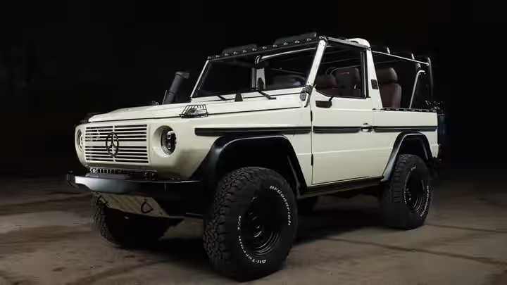 HANTOUR:Military-grade Convertible: Mercedes-Benz G-Wagen, The Ultimate Dream Toy for Men — still A Legend