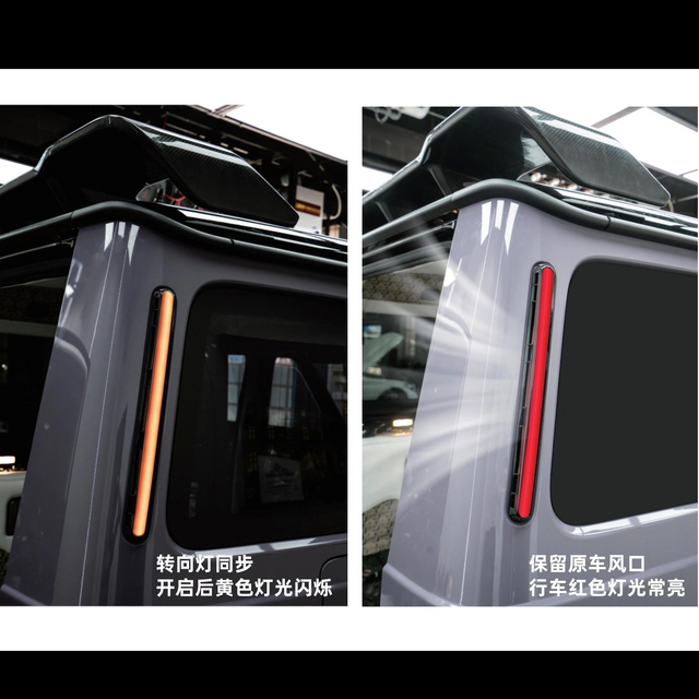 D-Pillar Illuminated Air Vent Upgrade for Benz G-Class, Ambient Lighting Enhancement.C