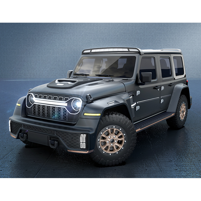 OffRoad Style Body Kit Car Spare Auto Parts for Jeep Wrangler Bumper Auto Lights