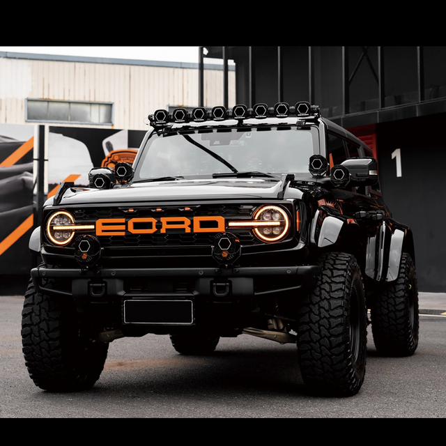 Raptor Body Kit / Headlights / Taillight / Door handle for Bronco
