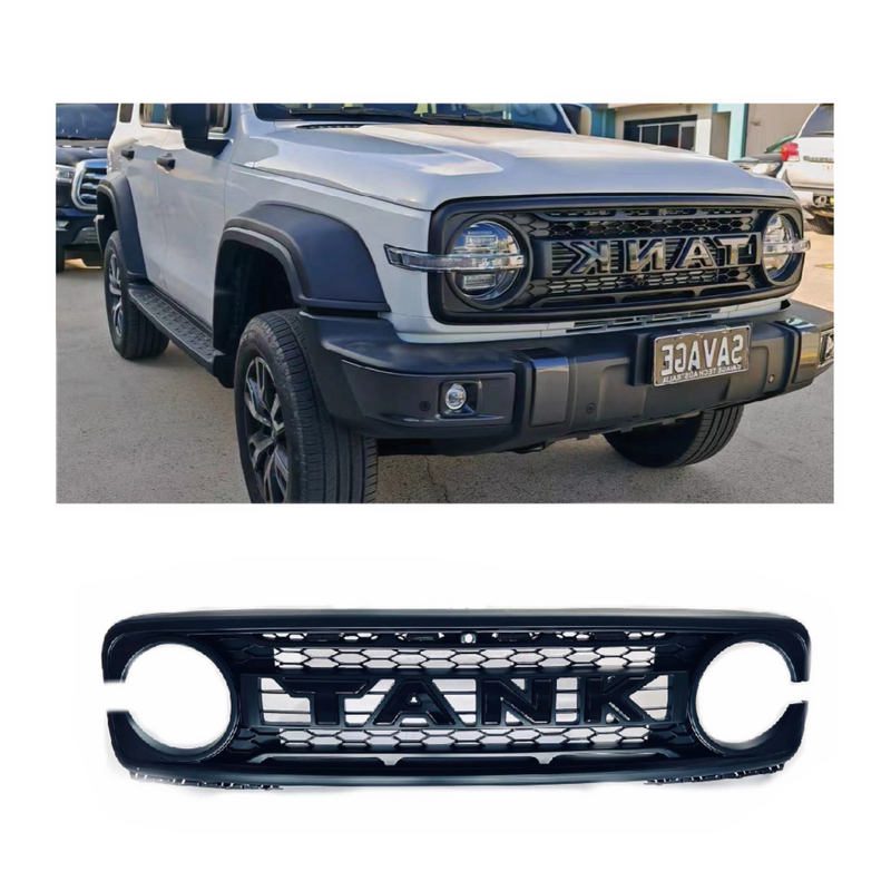 Raptor-style Front Grille And Grille Linght Kit for Tank 300
