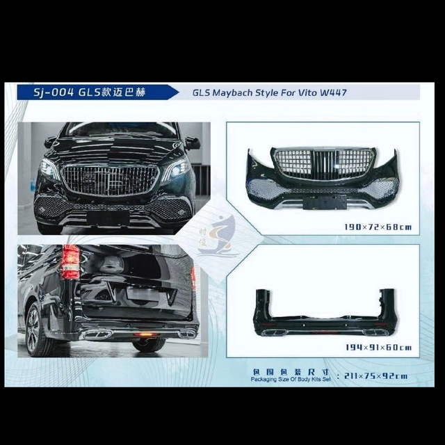 Auto Bodykits for Benz Vito W447,Maybach GLS-Style,selena