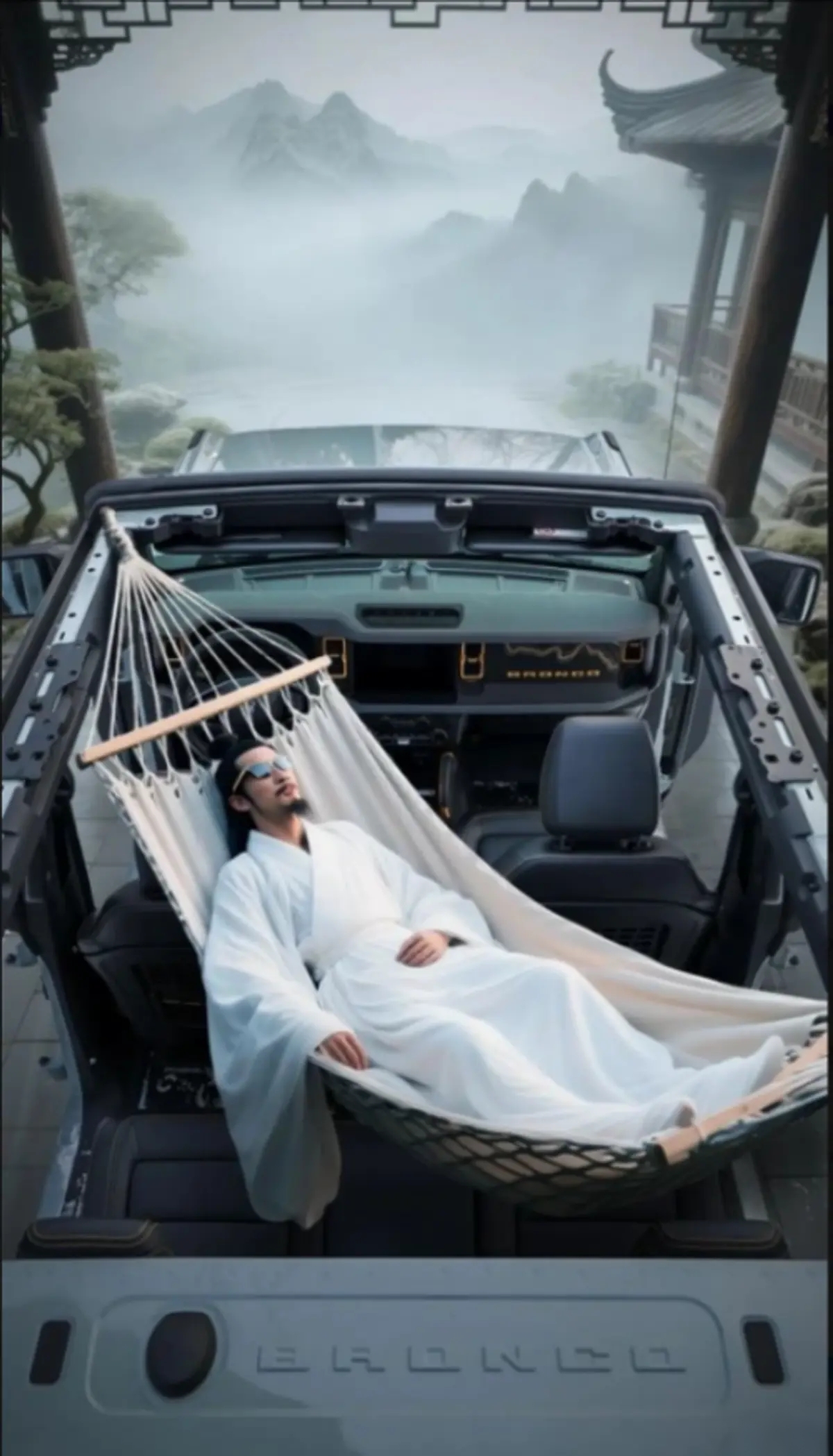 HANTOUR：Li Bai once said, "When life is good, drive a Bronco."