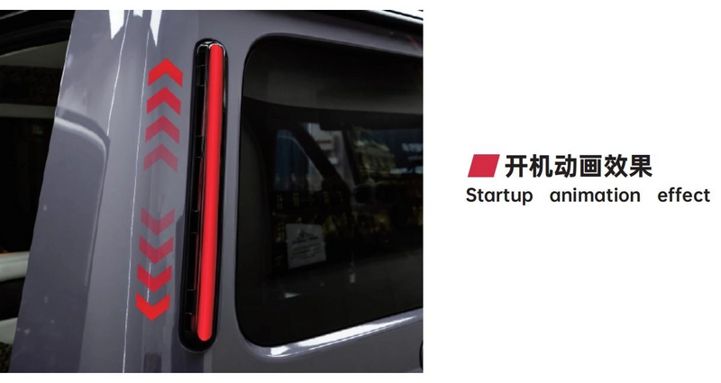 Upgraded Exterior D-pillar Luminous Air Outlet for Benz G-Class, Dynamic Lighting & Startup Animation.Z