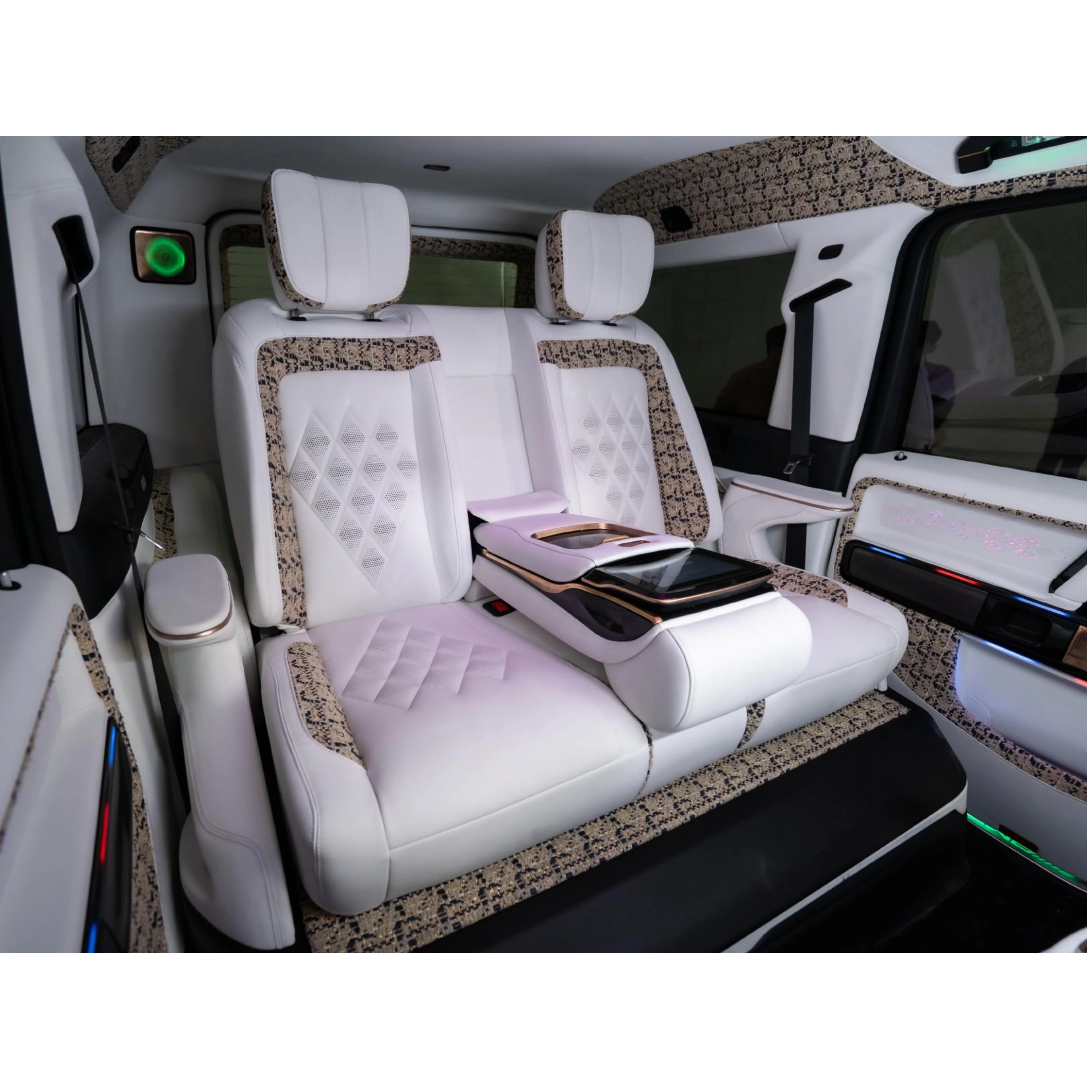 Multi-functional Rear Seats for Benz G-Class, Adjustable, Ventilated & Massaging Upgrade.y