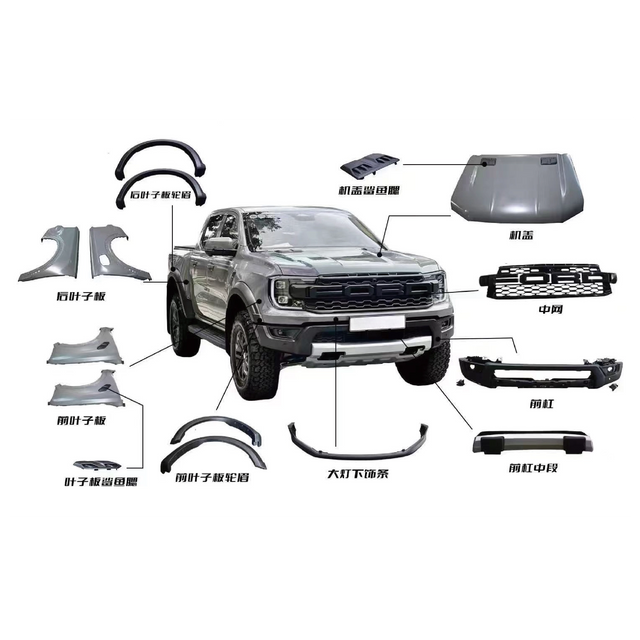 2012-2022 Upgrade 2023 Raptor Body KIt for Ranger