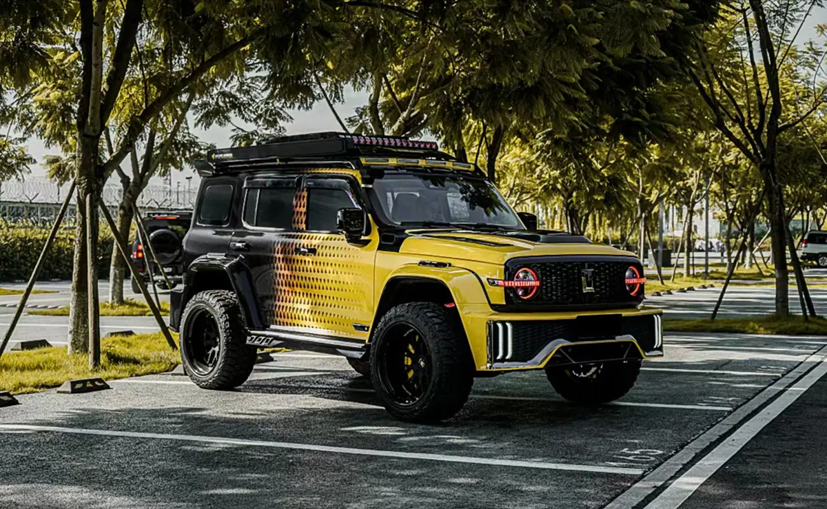 HANTOUR: Tank 300 | Yellow and Black Modification, a Dual Breakthrough in the Appearance and Texture of Hardcore Off - road Vehicles