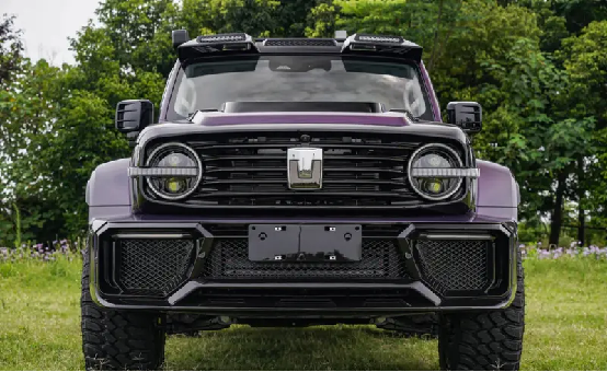HANTOUR: Tank 300 Purple Exterior Modification: The Ultimate Collision of Ruggedness and Individuality!