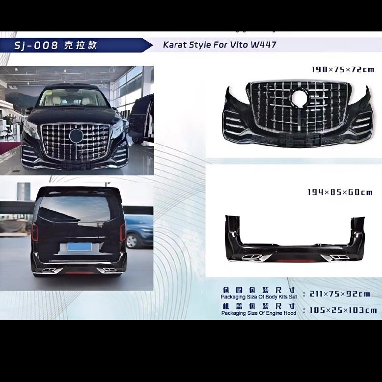 Auto Body kits for Benz Vito W447,Karat Style.y