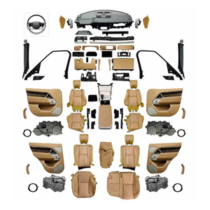 Interior Upgrade Kit Interior Body Kit for Land Rover Defender Full Suede Interior Light Luxury Interior Package