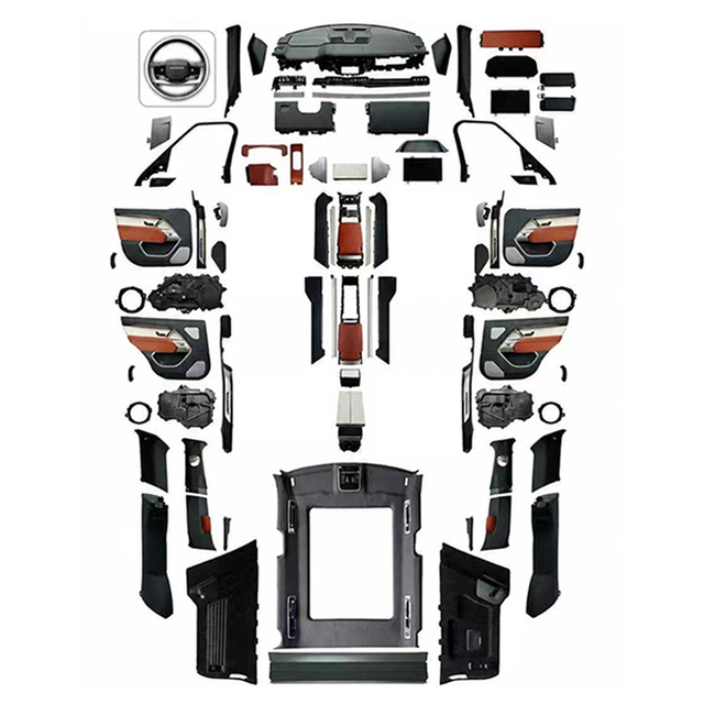 Interior Upgrade Kit Interior Body Kit for Land Rover Defender Full Suede Interior Light Luxury Interior Package