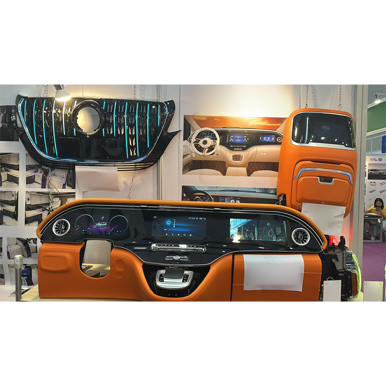 Interior Upgrade Kit EQS Style Full Dashboard Car Auto Dashboard for Vito W447 