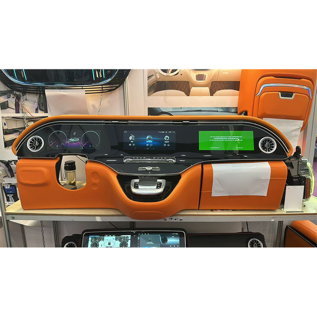 Interior Upgrade Kit EQS Style Full Dashboard Car Auto Dashboard for Vito W447 